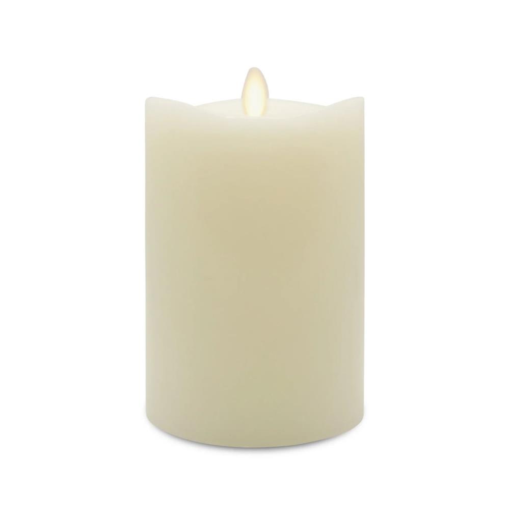Matchless Vanilla Honey LED Pillar Candle 14cm x 7.6cm Extra Image 1